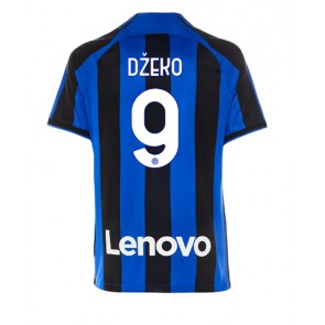 Inter Milan Edin Dzeko #9 Hemmatröja 2022-23 Kortärmad